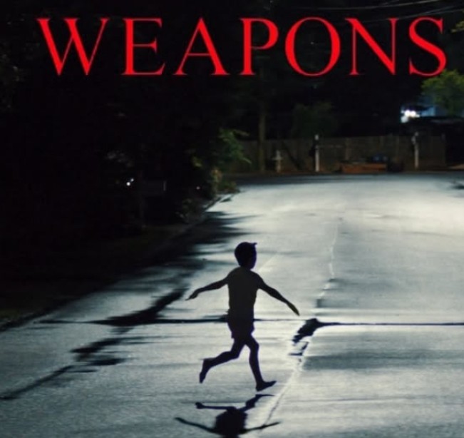 Ilustrasi poster film horor Weapons telah tayang di bioskop. [Instagram]